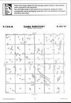 Clara Township, Directory Map, Nelson County 2007